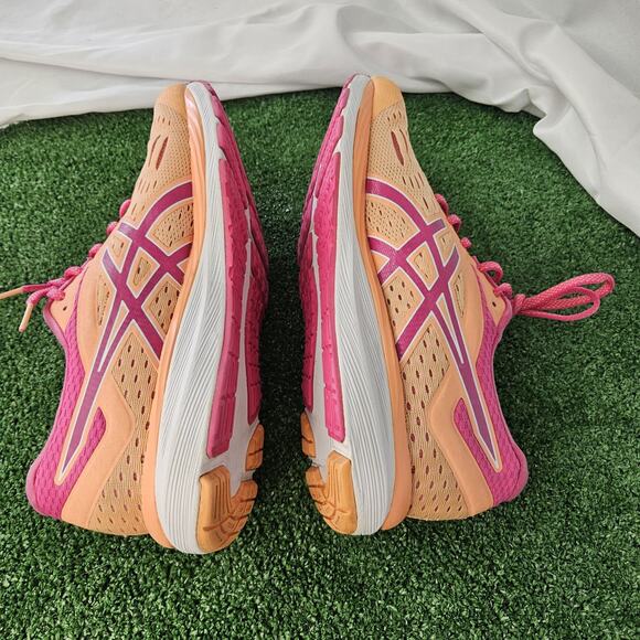 Size 11.5 - ASICS Gel Cumulus 20 Mojave Fuchsia Purple Womens Great Condition - Picture 6 of 8